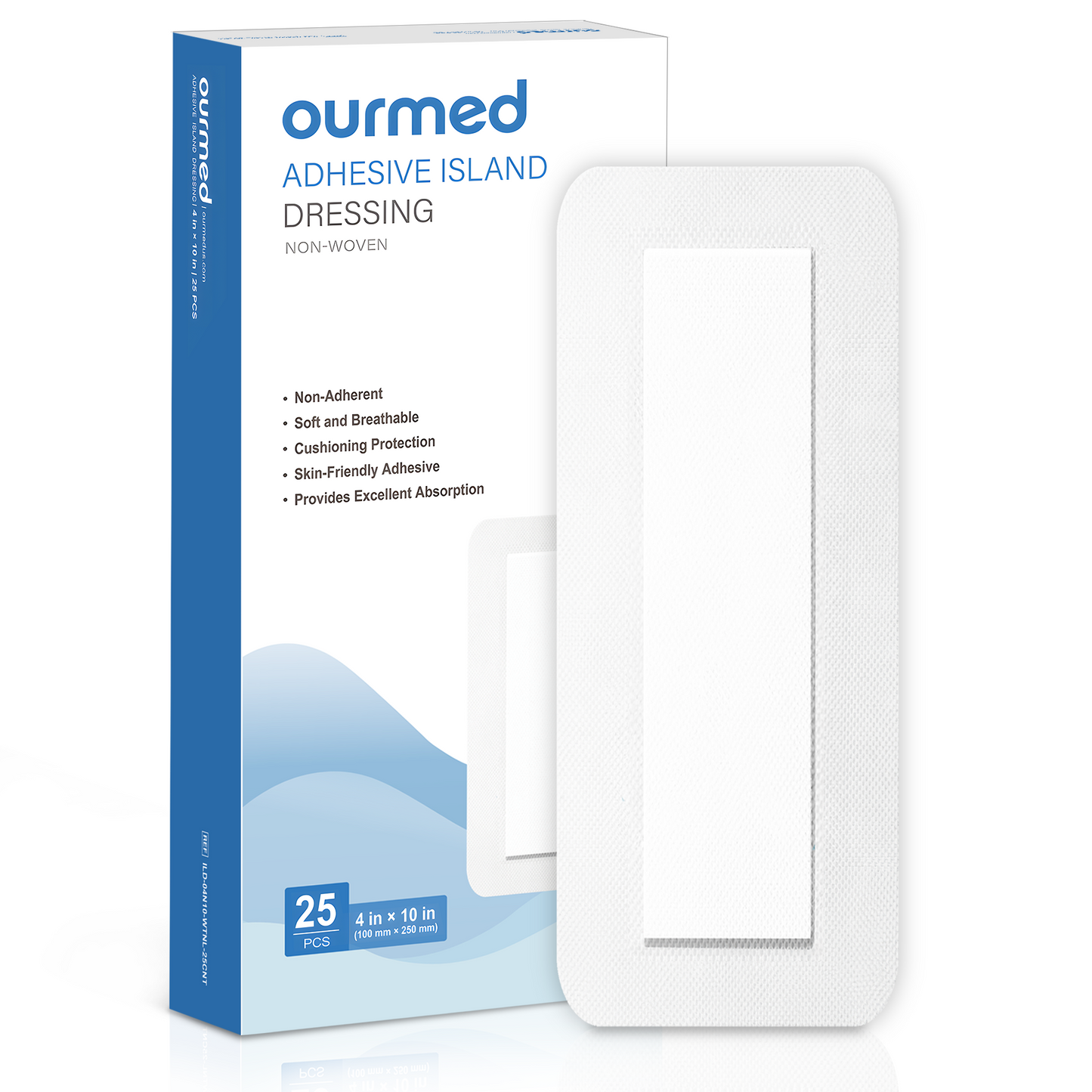 Island Dressing - Bordered Gauze