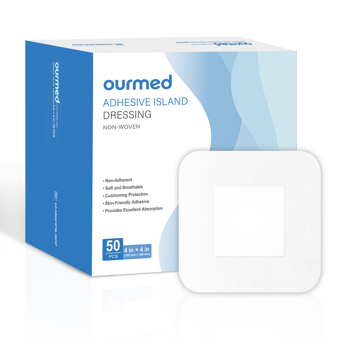 Island Dressing - Bordered Gauze