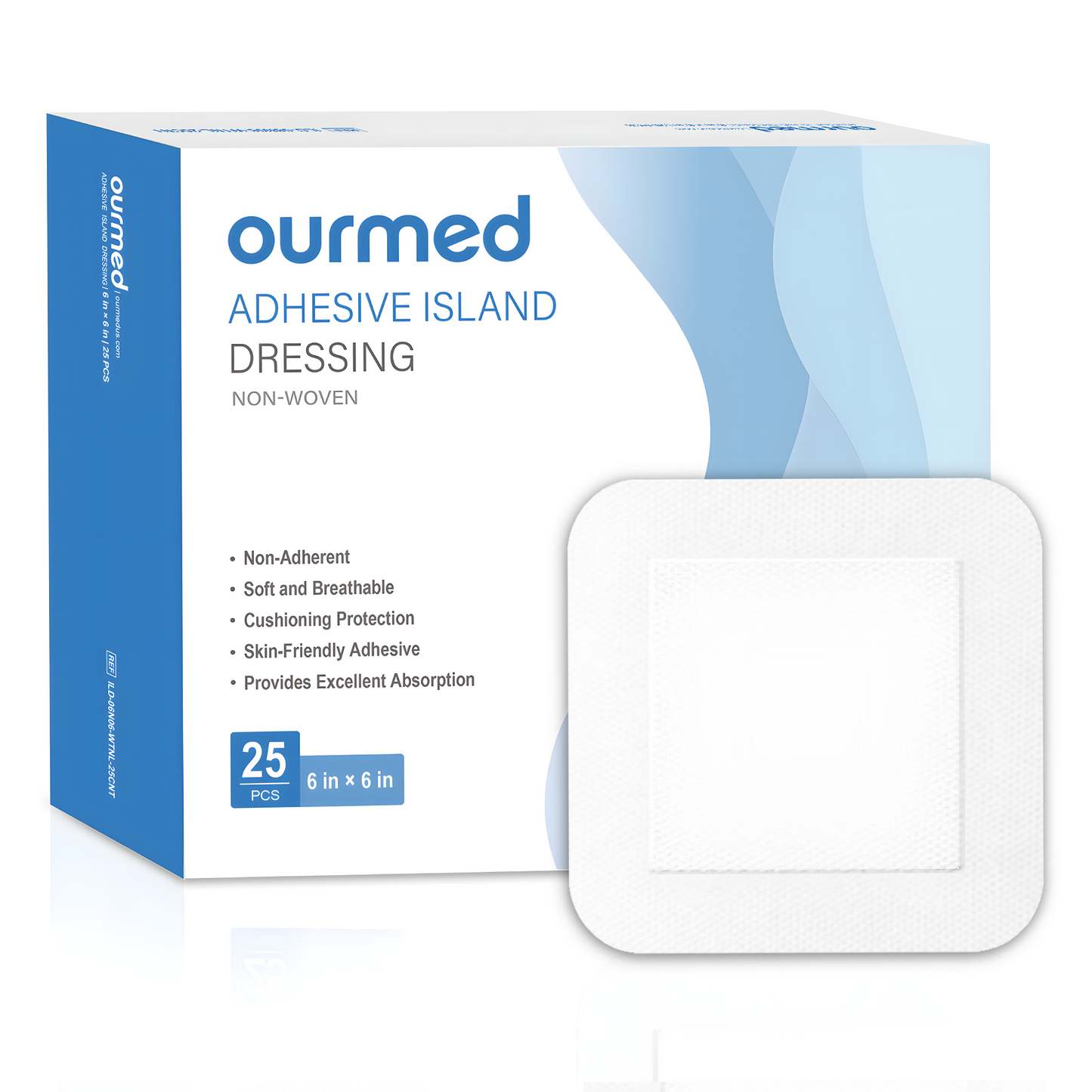 Island Dressing - Bordered Gauze